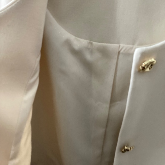 Contemporaine blazer women's size 10 ivory with dust bag - Picture 4 of 5